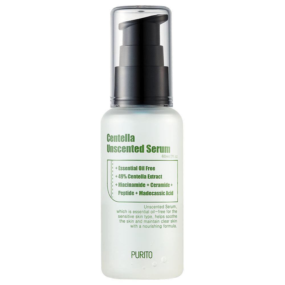 Purito Centella Unscented Serum - Soothing and repairing serum for sensitive skin.