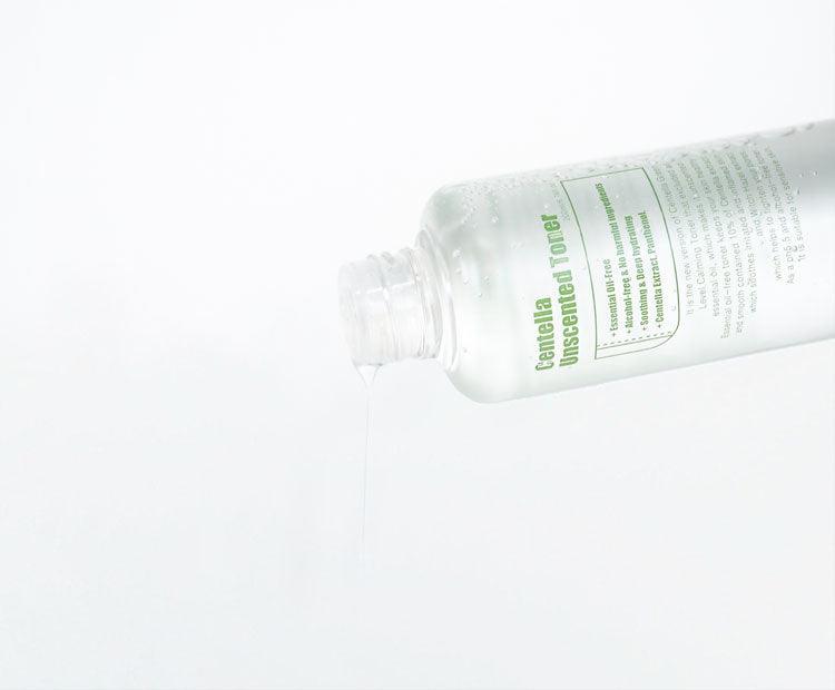 Purito Centella Unscented Toner - Soothing and hydrating toner for sensitive skin with Centella Asiatica. Non-irritating and fragrance-free.
